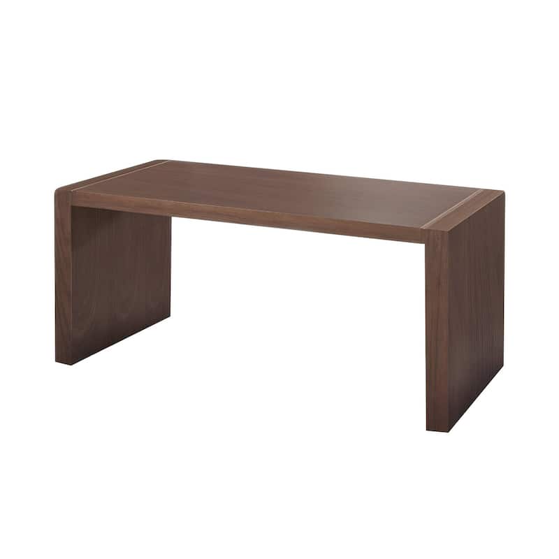 HomeRoots 62" Brown Wood Computer Desk