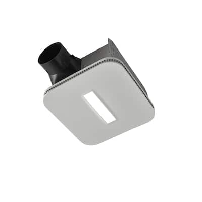Broan AE80LK 80 CFM 0.8 Sone Ceiling or Wall Mounted LED Lighted