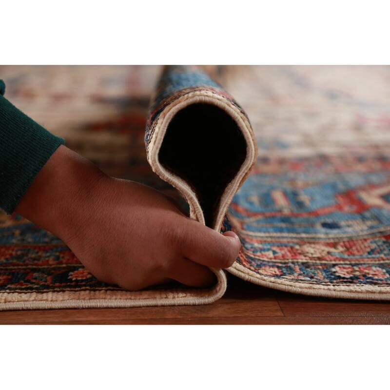 Hand Knotted Oriental 100% Wool Carpet Traditional All-Over Beige & Ivories Ziegler Area Rug - 17' 4'' X 13' 1''