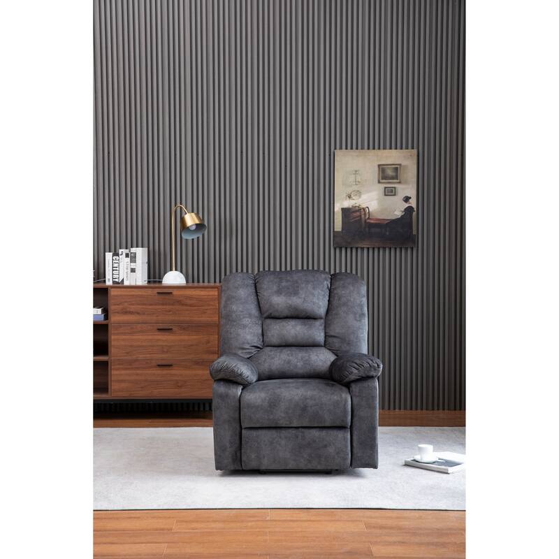 Power Lift Recliner Chair with Massage, Heat, USB & Side Pocket