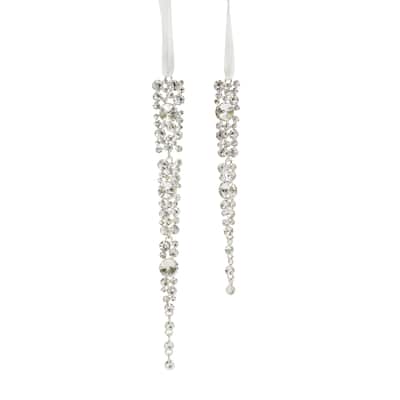 Jewel Icicle Ornaments (Set of 12)