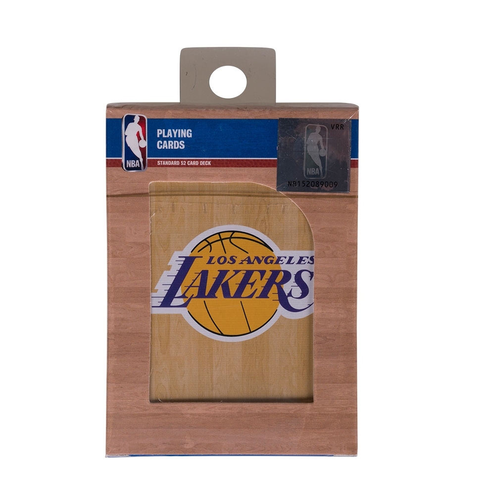 Los Angeles Lakers Playing Cards Hardwood Overstock 32096367