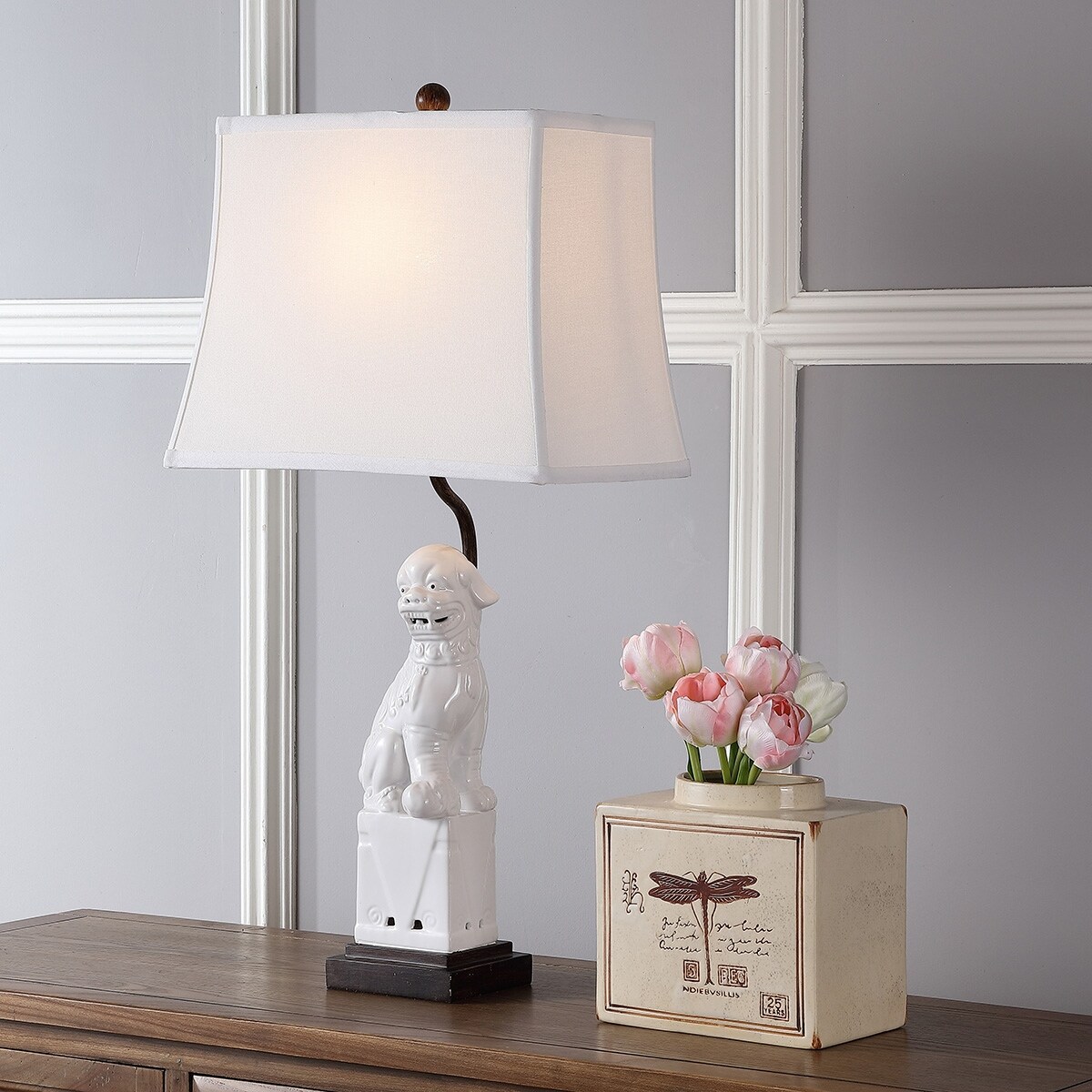 foo dog table lamps