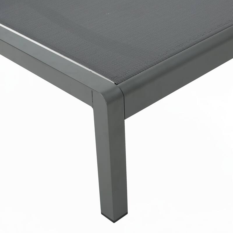 Outdoor CAPE CORAL KD CHAISE LOUNGE GREY