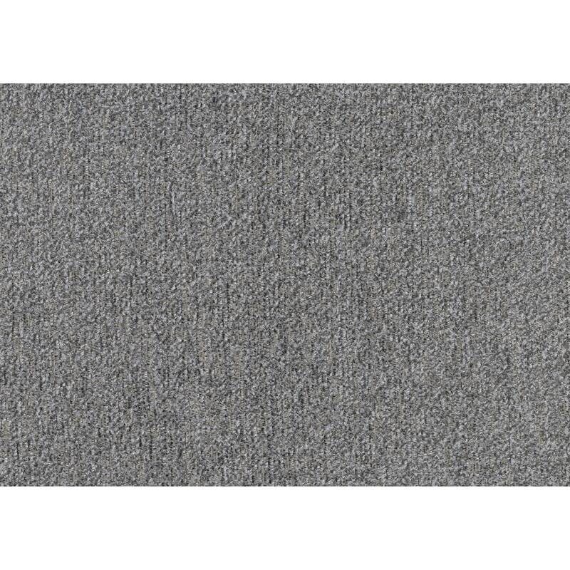 Leena 84 Inch Manual Double Recliner Sofa, Gray Chenille, Solid Wood