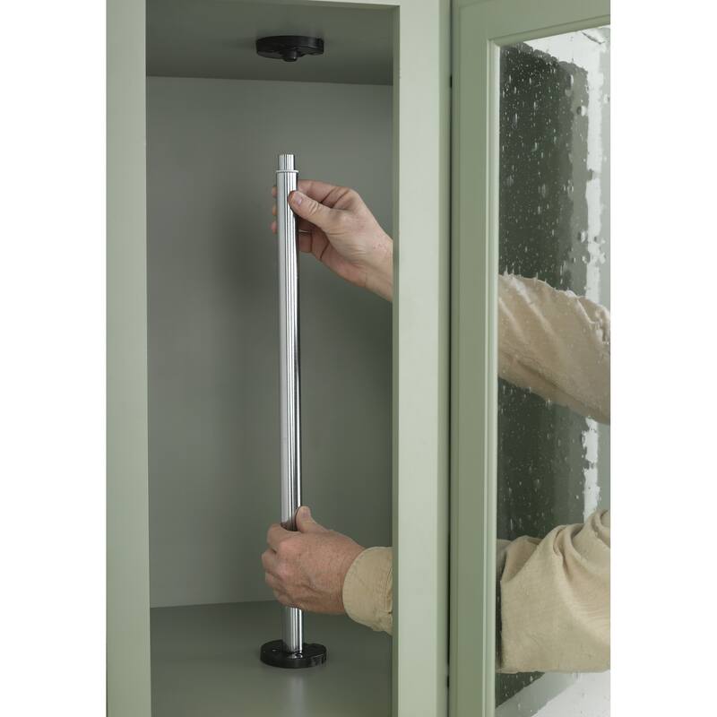 Rev-A-Shelf 20'' Lazy Susan Full-Circle Polymer 2-Shelf, White, 3072-20-11-52