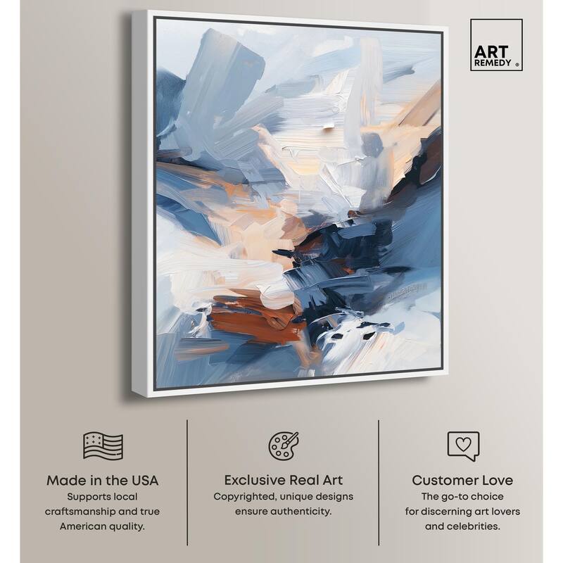 A Symphony in White I Canvas by Art Remedy