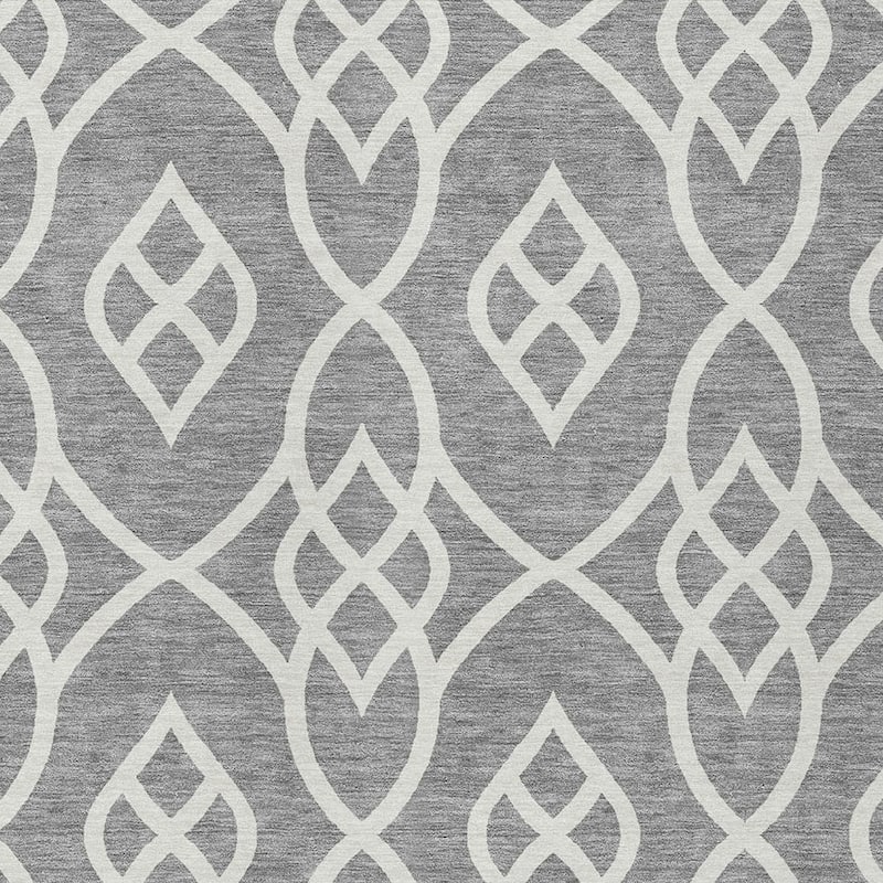 HomeRoots Trellis Transitional Rectangle Outdoor Rug