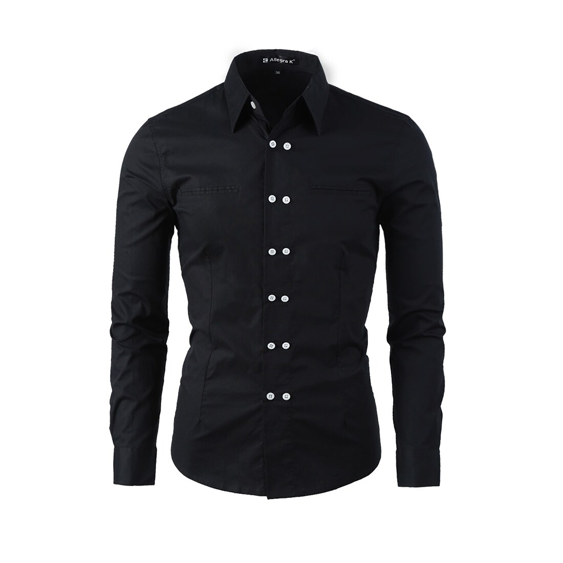 double breasted dress shirt