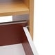 preview thumbnail 11 of 13, Wood Nightstand with Drawer and Shelf Multifunctional Bedside Cabinet