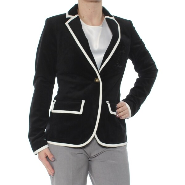 calvin klein velvet jacket womens