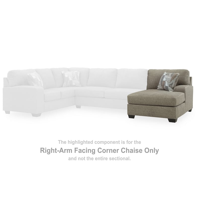 Signature Design by Ashley Newellen Gray 3-Piece Sleeper Sectional with Chaise
