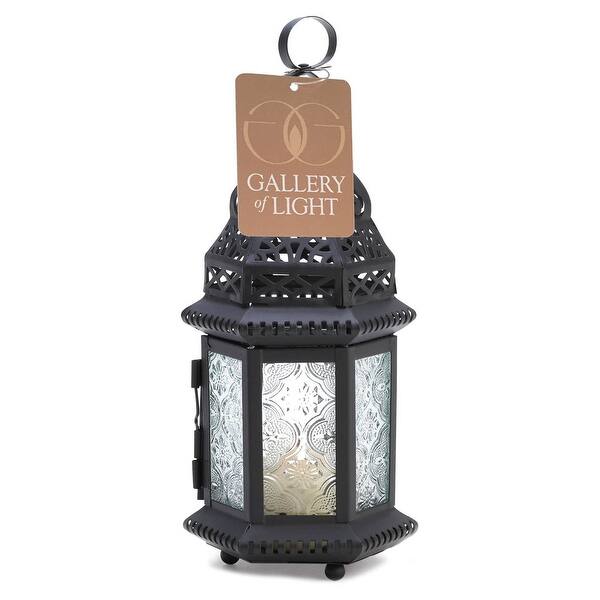 Gallery Of Light Tall Moroccan-Style Candle Lantern Gallery Of Light Tall Moroccan-Style Candle Lantern