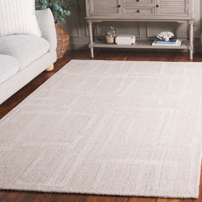 SAFAVIEH Handmade Abstract Bjargey Contemporary Wool Rug