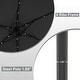 preview thumbnail 18 of 64, Ainfox 10 ft. Patio Offset Solar LED Umbrellas Cantilever Outside Umbrellas with Base