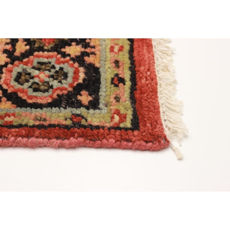 ECARPETGALLERY Hand-knotted Jules Serapi Red Wool Rug - 5'1 x 8'1