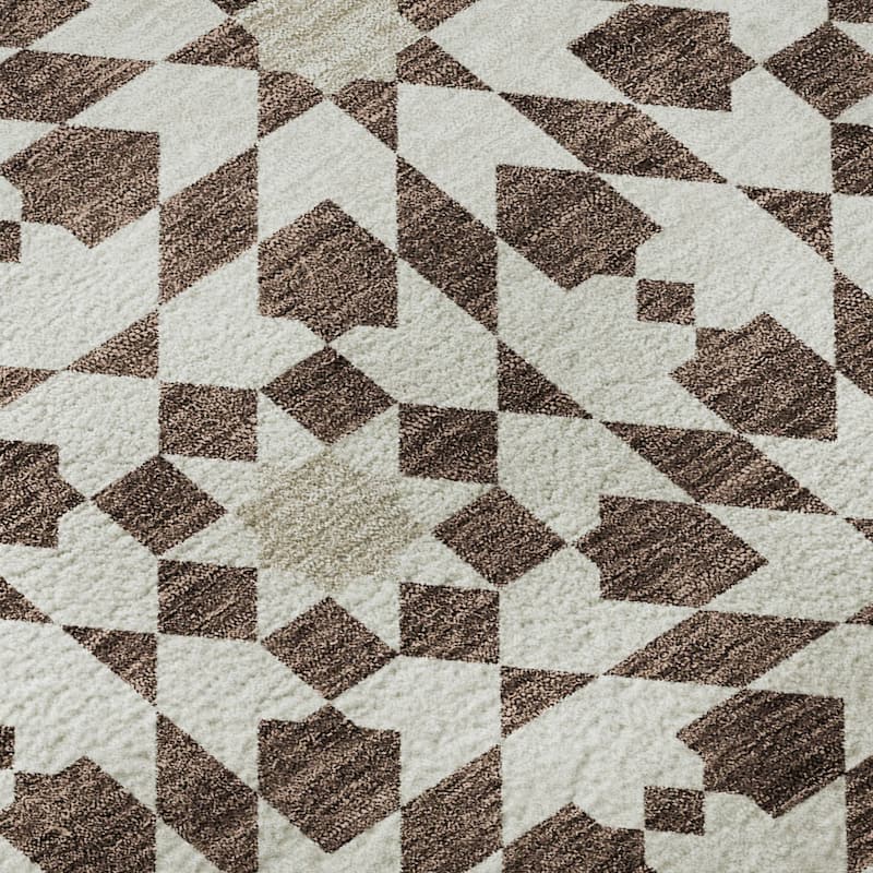 Premium Washable Super Soft Modern Mosaic Mayfield Rug