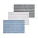 preview thumbnail 3 of 25, Martex Restore Cotton Bath Rug Soft Absorbent Quick-Dry Stripe