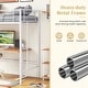 preview thumbnail 12 of 28, Costway Twin Size Loft Bed Heavy Duty Metal Loft Bed Frame with Safety