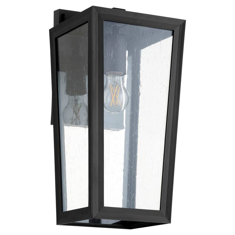 Quorum International Bravo 4 Light 18" Tall Outdoor Wall Sconce - Noir