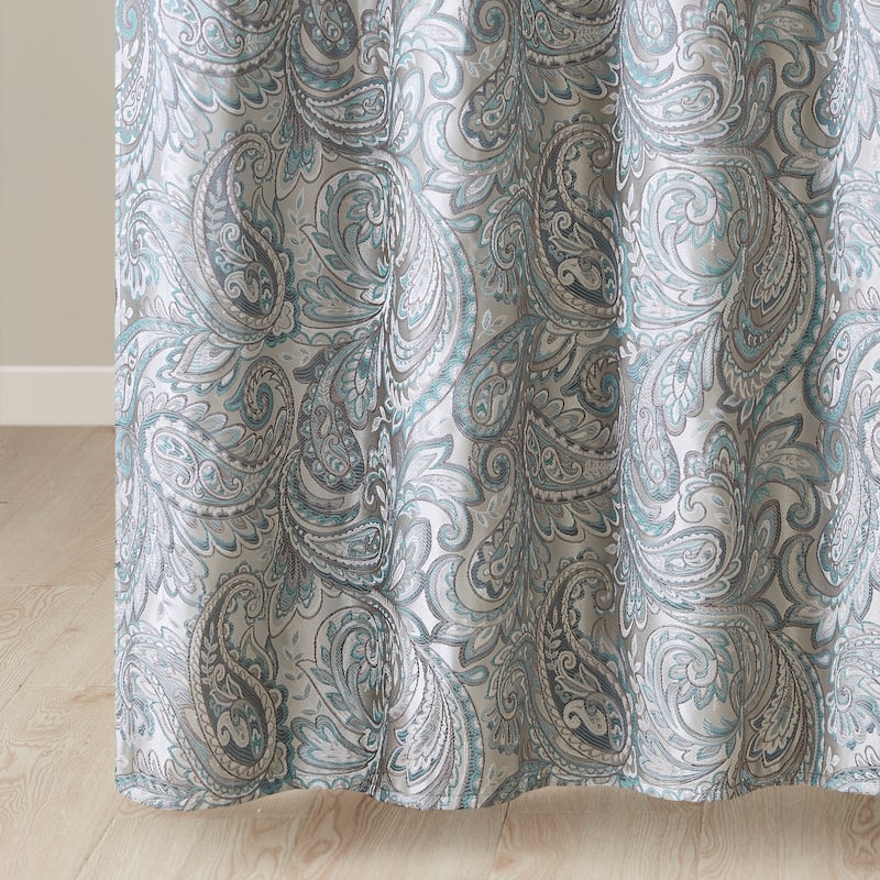 Madison Park Whitman Jacquard Shower Curtain