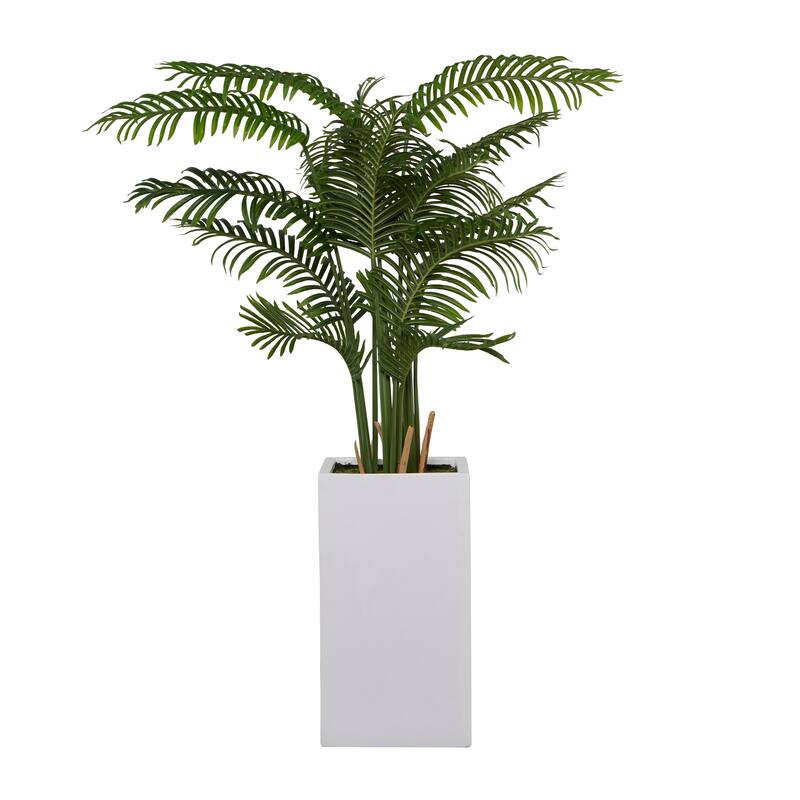 Green Fiberglass Contemporary Artificial Foliage - 63 x 51 x 38