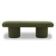 preview thumbnail 2 of 14, Poly & Bark Este Bench - Boucle Mid Century Modern Fern Green Boucle