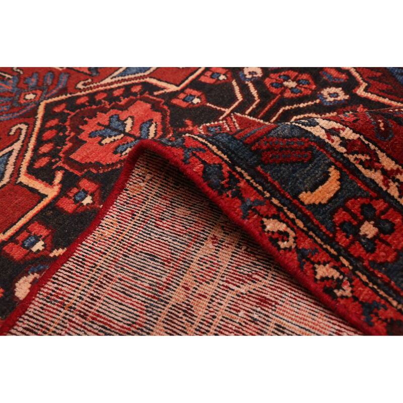 ECARPETGALLERY Hand-knotted Konya Anatolian Red Wool Rug - 3'10 x 6'9