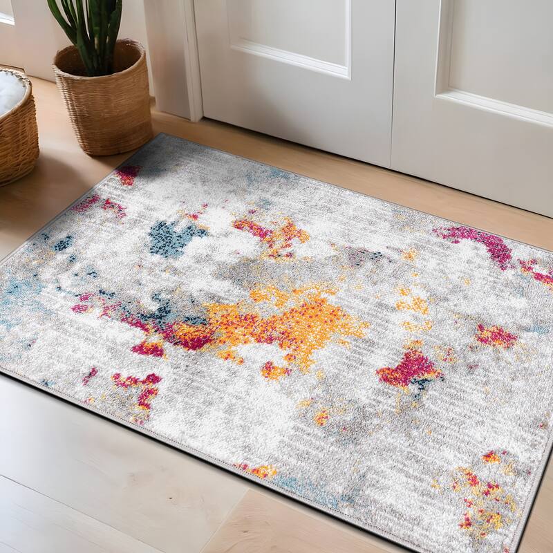 Contemporary Abstract Elegance Area Rug