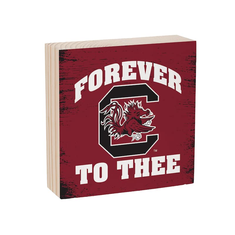 University of South Carolina Wooden Tabletop Mantel Shelf Sign