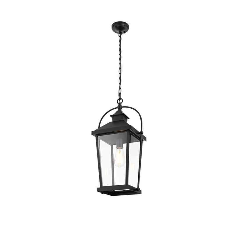 Kael 21 inch Outdoor Pendant in Black - 21"