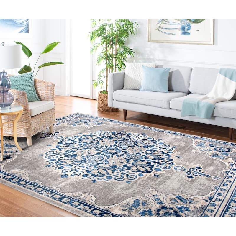 SAFAVIEH Brentwood Coralyne Traditional Oriental Rug