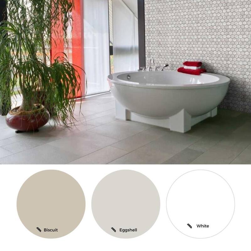 The Tile Life Stately Hex 11x14 Pearl Attraction Porcelain Floor & Wall Tile