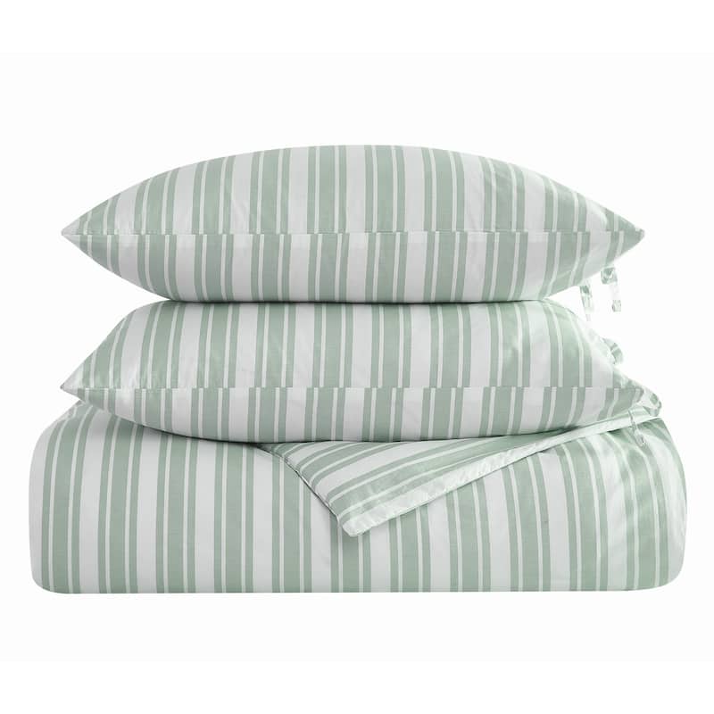 The Farmhouse by Rachel Ashwell Wide Ticking Stripe 3 Piece Duvet Cover Set