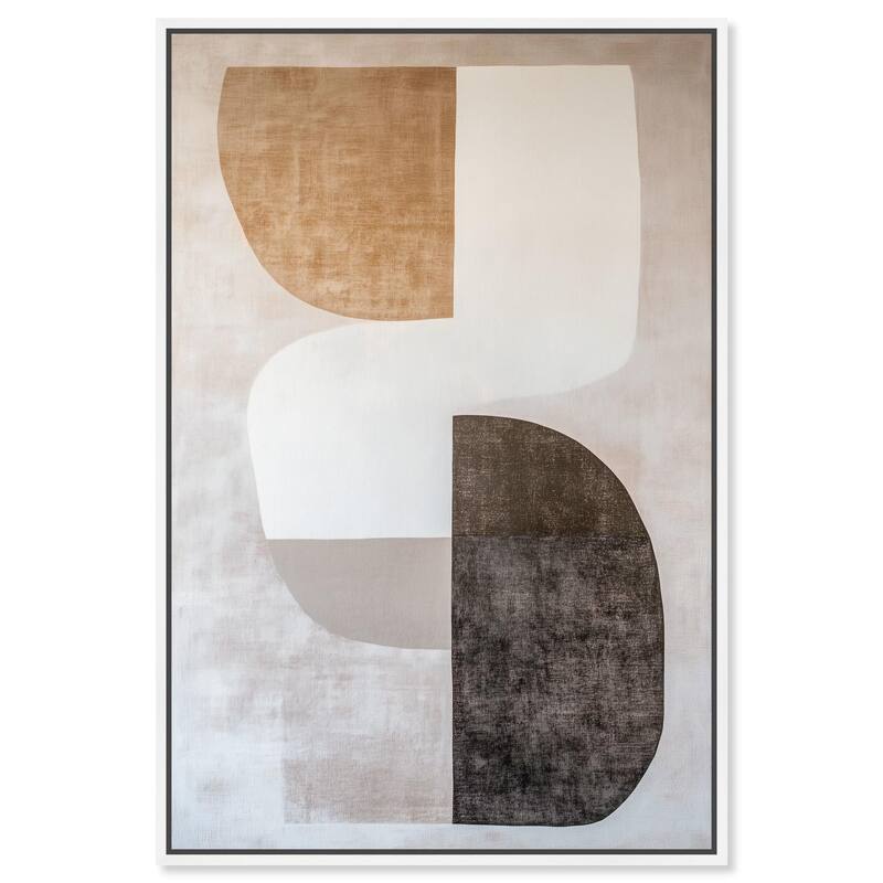 Weimar Echoes III Canvas by Art Remedy - White - 24" x 36"