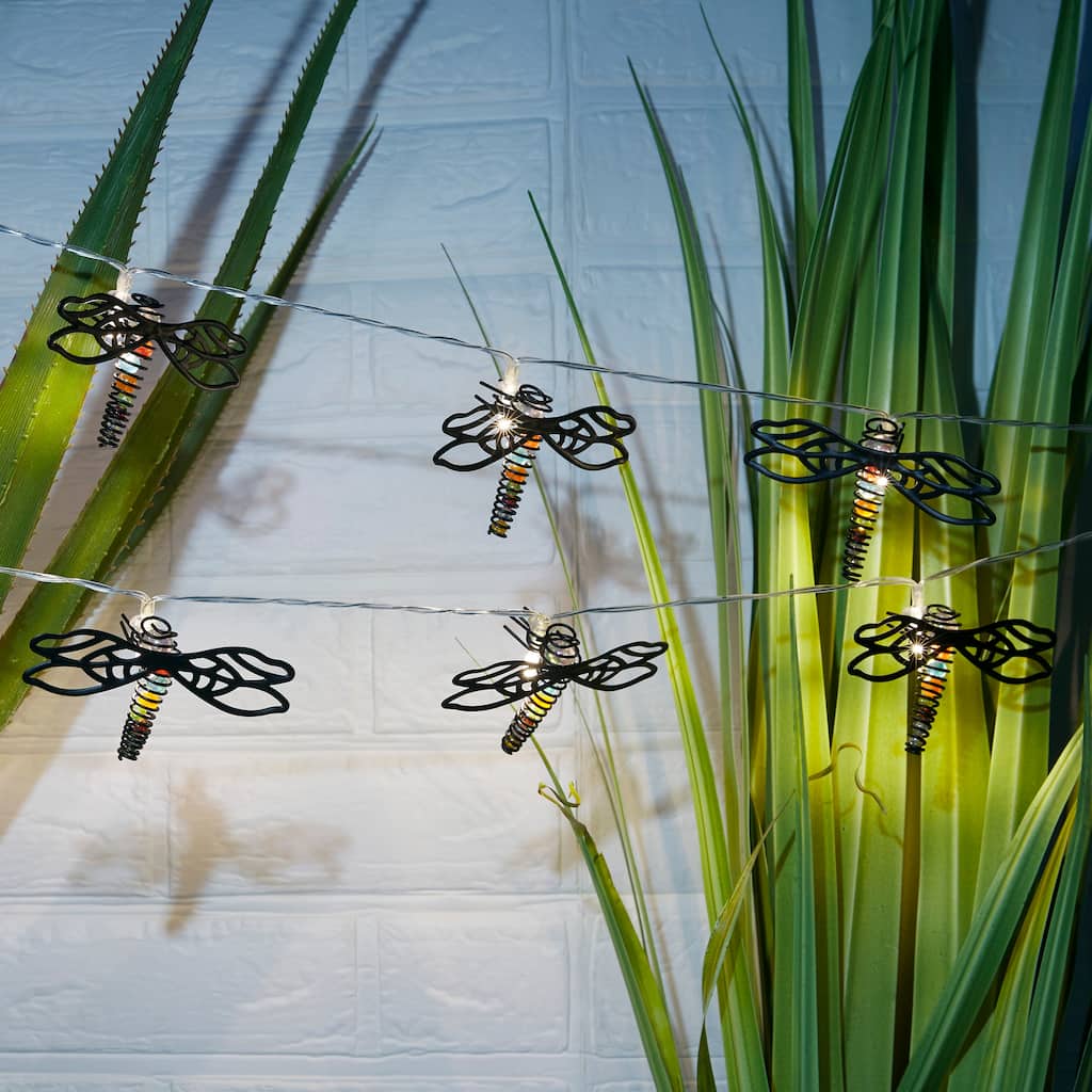Alpine Dragon Fly LED String Lights, 1 Inch Tall