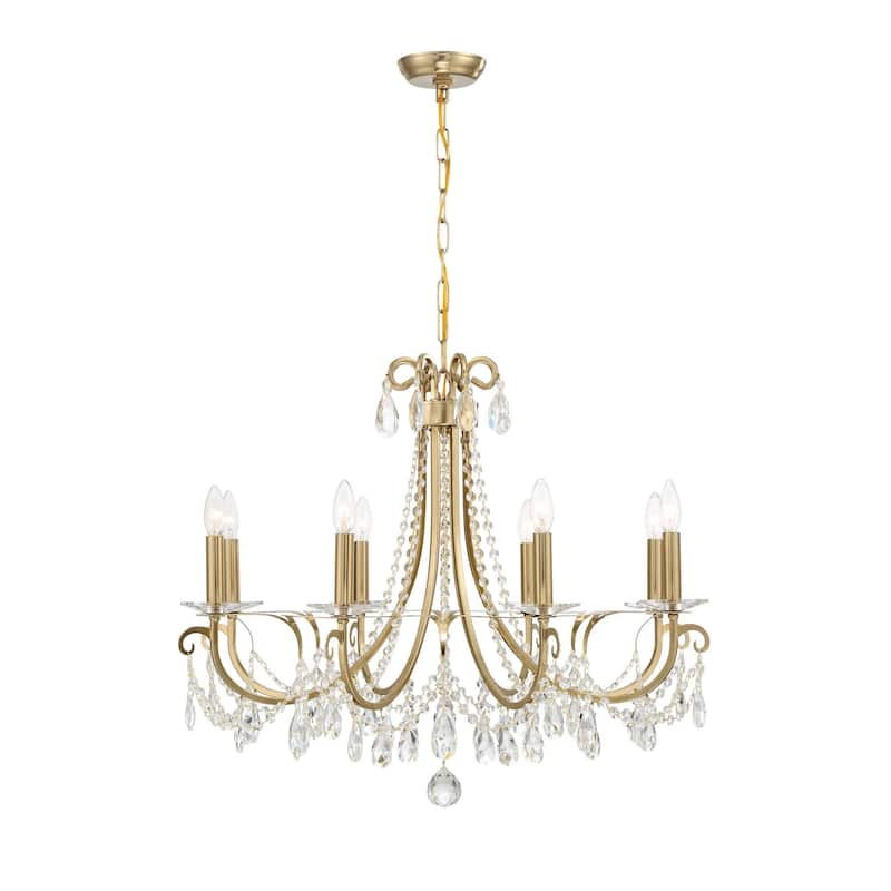 Crystorama Lighting Group Othello 8 Light 31" Wide Chandelier with
