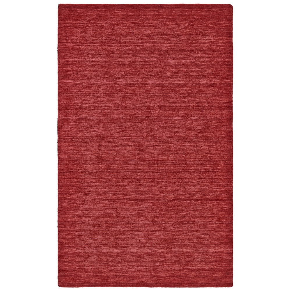 Grand Bazaar Celano Hand Woven Solid Modern Area Rug