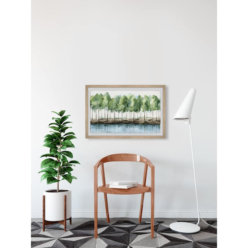 Let's Wander Framed Print