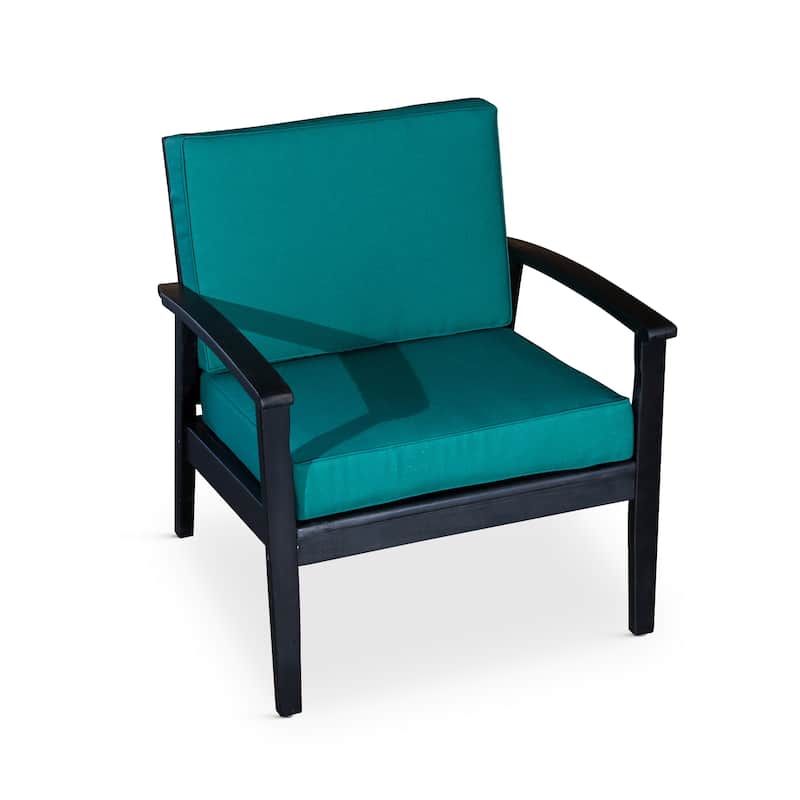 DTY Outdoor Living Longs Peak Deep Seat Eucalyptus Chair