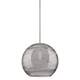 Option Satin Nickel / Light Smoke Deco Swirl