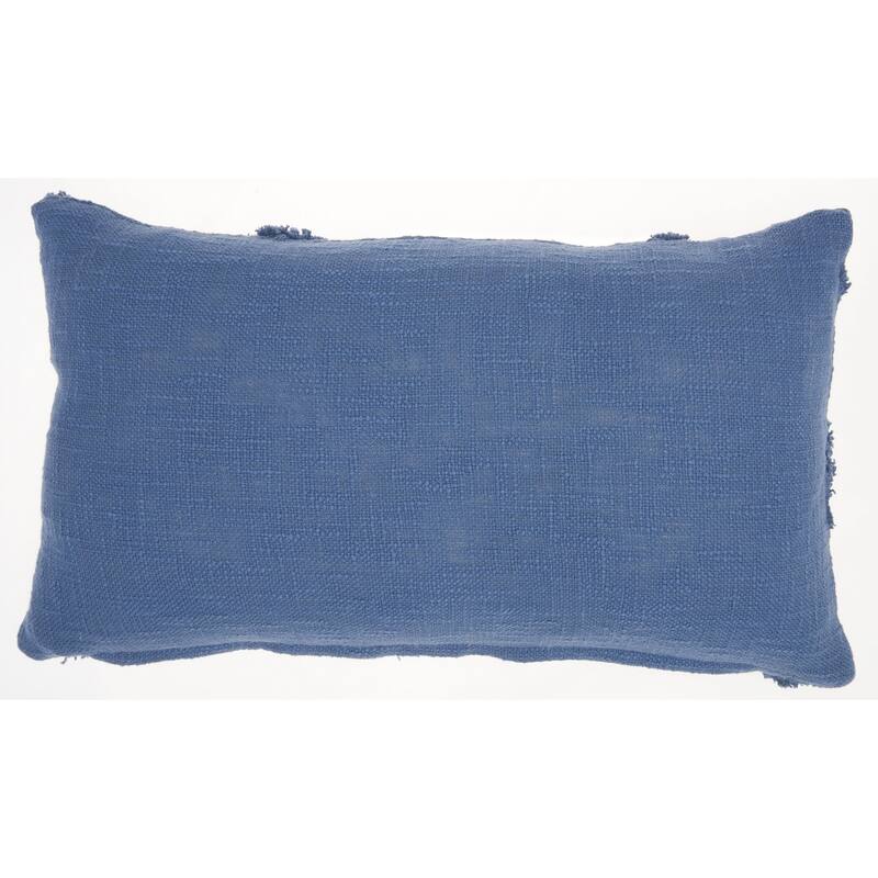 Royal Abstract Shaggy Detail Lumbar Pillow