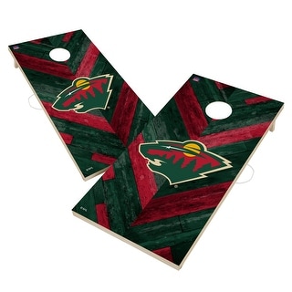 Minnesota Wild NHL Cornhole Board Set