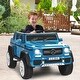preview thumbnail 8 of 13, 12V Licensed Mercedes-Benz Kids Ride On Car - 45"x 30.5"x 22.5"(L x W x H)