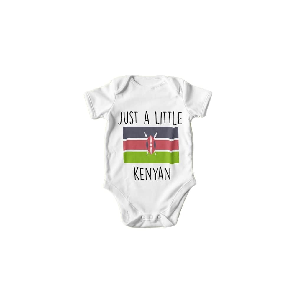 Kenya - Baby Boy Girl Clothes Infant Bodysuit Funny Cute Newborn