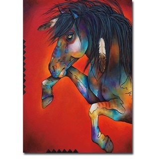 Wild Fire by Micqaela Jones Gallery Wrapped Canvas Giclee Art (36 in x ...