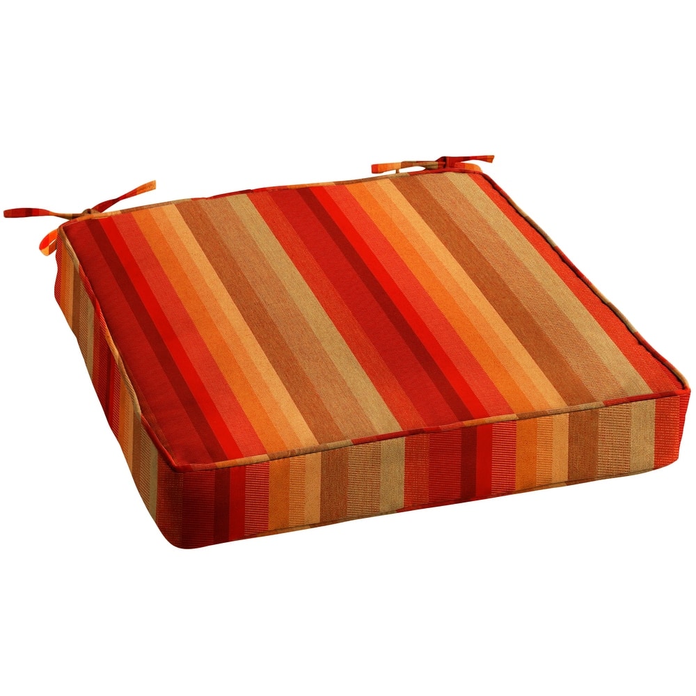 Sorra Home Sunbrella Outdoor Corded Chair Cushion