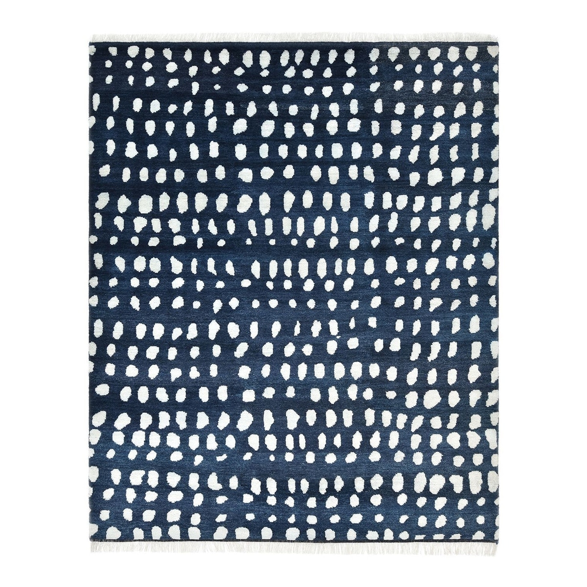 Overton Handmade Boho Animal Print Area Rug
