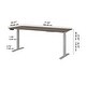 preview thumbnail 106 of 108, Move 60 Series 72W x 30D Height Adjustable Standing Desk