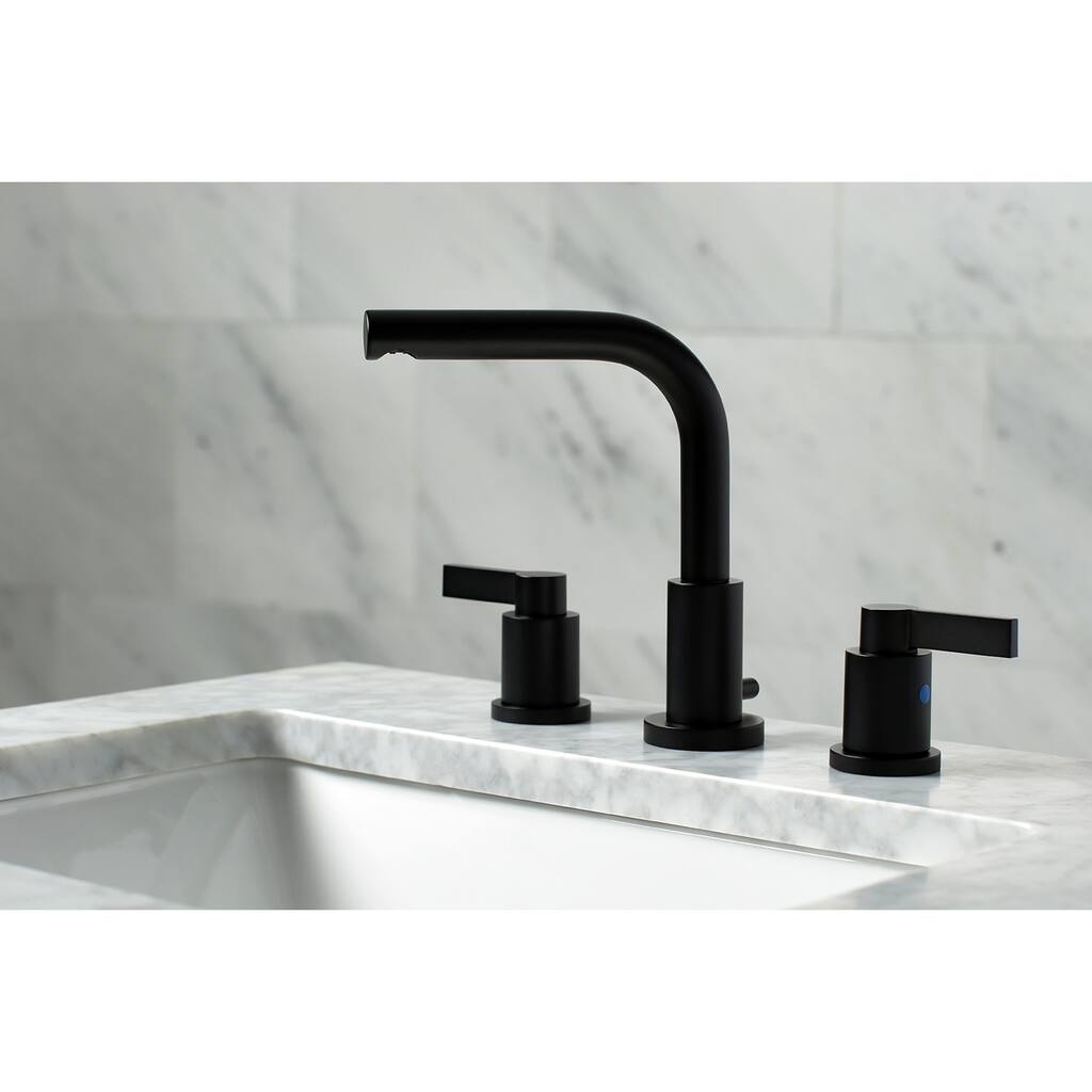 Kingston Brass NuvoFusion 8 in. Widespread Bathroom Faucet